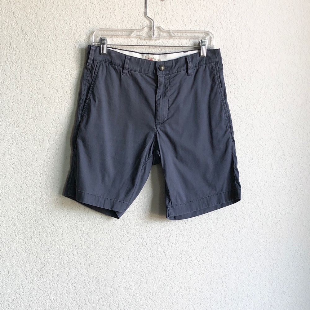 Faherty Mens Island Life Shorts Blue Grey 30 MBS2106-VNY 9”